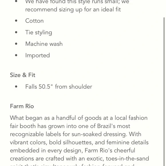 Farm Rio Macaw Ruffled Wrap Dress size Small - Picture 4 of 8